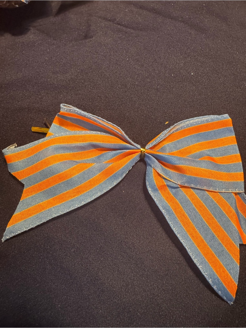 Bows ~ Wreaths Orange & Blue Sporting Events Cheerleaders Knicks NY Fans 24 Lot - Picture 7 of 16